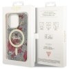 Guess GUHMP14LHCFWSA iPhone 14 Pro 6.1zielony/khaki hardcase Flower MagSafe